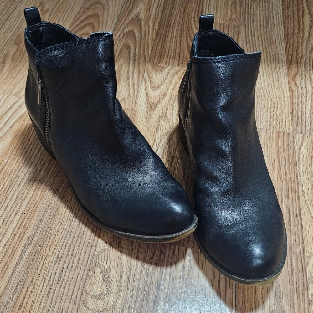 Lucky Brand Black Ankle Booties